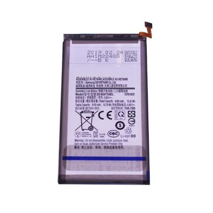 Batería para Samsung Galaxy S10 PLUS G975F 4000mAh Batería para Samsung Galaxy S10 PLUS G975F 4000mAh