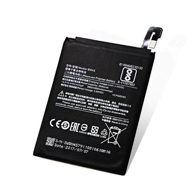 Batería BN45 Xiaomi Redmi Note 5 Pro / Redmi Note 5 Dual Camara 3900mAh
