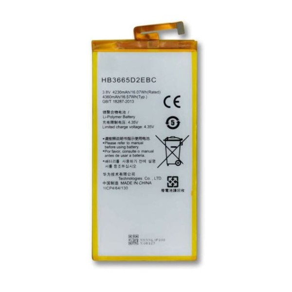 Bateria Huawei P8 Max HB3665D2EBC  de 4360mAh