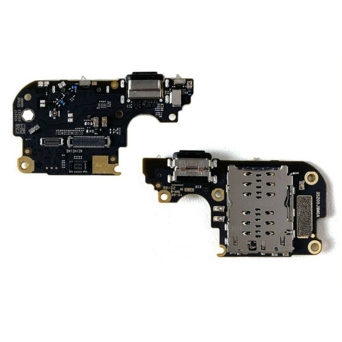 Modulo Conector de Carga Xiaomi Mi 10 Lite 5G y Microfono y Lector SIM M2002J9G placa carga