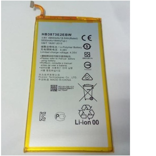 Batería Huawei Honor X1 HB3873E2EBW 7D-501U 7D-503L battery 4850 mha