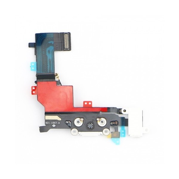Flex conector carga iPhone 5s microfono antena placa carga