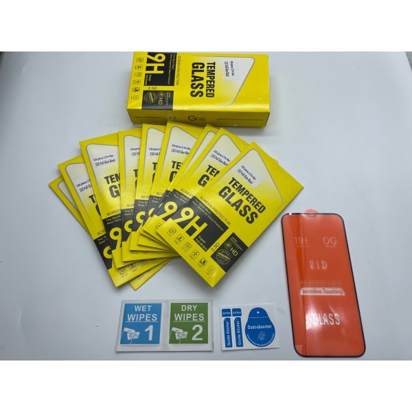 Cristal templado 21D iPhone 12 PRO MAX protector pantalla