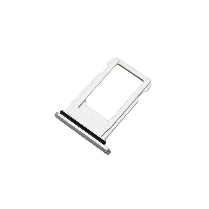Bandeja SIM iPhone 8 PLATA soporte adaptador SIM PREMIUM