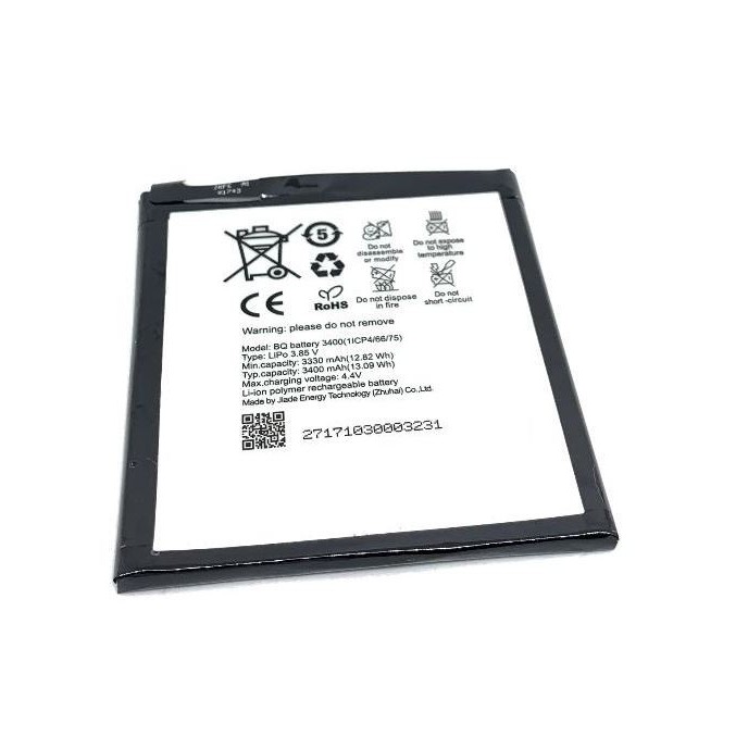 Bateria BQ Aquaris V PLUS 1ICP4/66/75 3400mAh calidad PREMIUM Bateria BQ Aquaris V PLUS 1ICP4/66/75 3400mAh calidad PREMIUM
