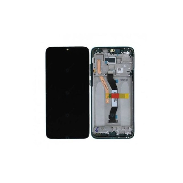 Pantalla Xiaomi Redmi Note 8 PRO con MARCO VERDE modelo DUAL SIM calidad original