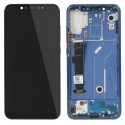 Pantalla con MARCO Xiaomi Mi8  mi 8 INCELL compatible AZUL (LCD/display + digitalizador/táctil)