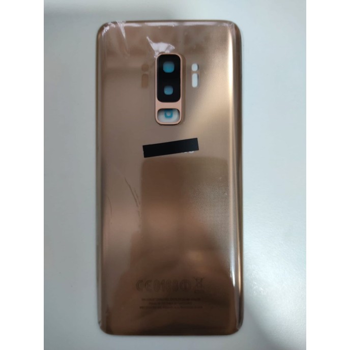 Tapa trasera Samsung S9 PLUS G965F DORADO CON LENTE back cover tapa cubre bateria Tapa trasera Samsung S9 PLUS G965F DORADO CON LENTE back cover tapa cubre bateria