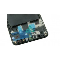 Pantalla con MARCO Samsung A20 A205F TFT (LCD/display + digitalizador/táctil) Pantalla con MARCO Samsung A20 A205F TFT (LCD/display + digitalizador/táctil)