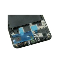 Pantalla con MARCO Samsung A20 A205F SERVICE PACK  (LCD/display + digitalizador/táctil) 