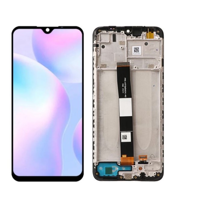 Pantalla con MARCO Xiaomi REDMI 9A / REDMI 9C (LCD/display + digitalizador/táctil) Pantalla con MARCO Xiaomi REDMI 9A / REDMI 9C (LCD/display + digitalizador/táctil)
