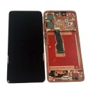 Pantalla con MARCO Huawei P30 TFT ROJA (LCD/display + digitalizador/táctil) 