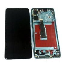 Pantalla con MARCO Huawei P30 TFT AURORA (LCD/display + digitalizador/táctil) 
