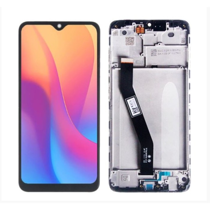 Pantalla con MARCO Xiaomi REDMI 8  REDMI 8A (LCD/display + digitalizador/táctil) 