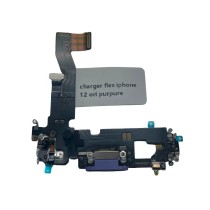 Flex Conector carga iPhone 12 PURPURA calidad PREMIUM flex Carga y micrófono Flex charger Flex Conector carga iPhone 12 PURPURA calidad PREMIUM flex Carga y micrófono Flex charger