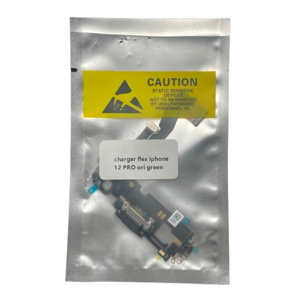 Flex Conector carga iPhone 12 PRO VERDE calidad PREMIUM flex Carga y micrófono Flex charger