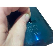 Tapa Xiaomi Mi 10T LITE NEGRA pearl grey back cover tapa cubre bateria  PREMIUM