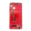 Pantalla con MARCO ROJO Huawei Honor 8X PREMIUM (LCD/display + digitalizador/táctil)