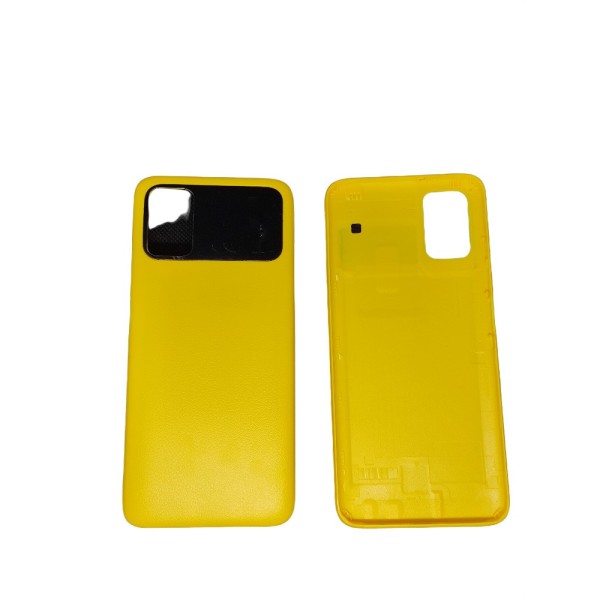 Tapa Xiaomi Xiaomi Poco M3 M2010J19CG AMARILLA back cover tapa cubre bateria