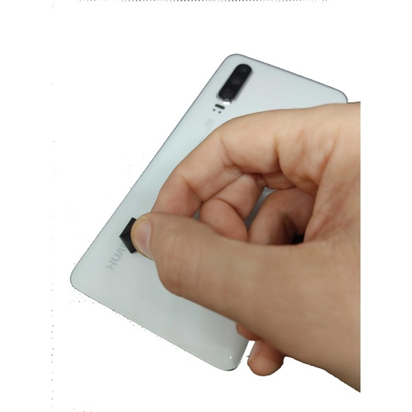 Tapa trasera Huawei P30 BLANCA CON LENTE ELE-L29 ELE-L09 back cover tapa cubre bateria  PREMIUM