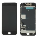 Pantalla iPhone 8 PLUS FULL SET NEGRA con componentes (incluye Botón Home + Altavoz + Cámara frontal)  (LCD + táctil) 