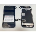 Pantalla iPhone 8 FULL SET NEGRA con componentes (incluye boton home + Altavoz + Cámara frontal)  (LCD + táctil) 
