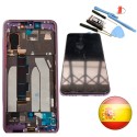 Pantalla con MARCO VIOLETA Xiaomi Mi 9 SE mi9se mi 9se INCELL compatible (LCD/display + digitalizador/táctil) 