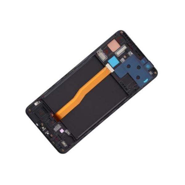 Pantalla con MARCO Samsung A7 2018 A750 OLED SM-A750 (LCD/display + digitalizador/táctil)