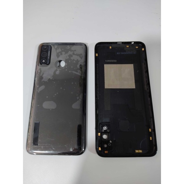 Tapa trasera Huawei P Smart 2020 POT-LX1A NEGRA CON LENTE psmart 2020 back cover tapa cubre bateria