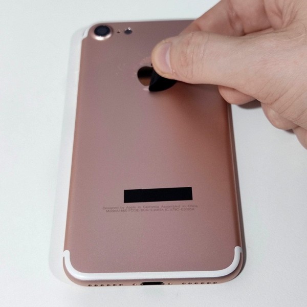 Tapa chasis iPhone 7 ORO ROSA Carcasa trasera iPhone 7 chasis tapa trasera 