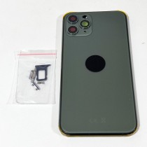 Carcasa chasis iPhone 11 PRO VERDE tapa trasera A2160 A2215 A2217 Carcasa chasis iPhone 11 PRO VERDE tapa trasera A2160 A2215 A2217