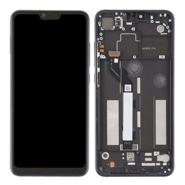 Pantalla con MARCO Xiaomi Mi8 LITE mi 8 lite NEGRO calidad PREMIUM (LCD/display + digitalizador/táctil)