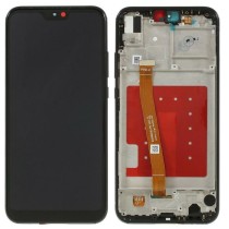 Pantalla con MARCO Huawei P20 LITE NEGRA NOVA 3E ANE-LX1 (LCD/display + digitalizador/táctil) Pantalla con MARCO Huawei P20 LITE NEGRA NOVA 3E ANE-LX1 (LCD/display + digitalizador/táctil)