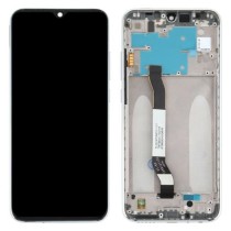 Pantalla Xiaomi Redmi Note 8 con Marco PLATA (LCD/display + digitalizador/táctil)