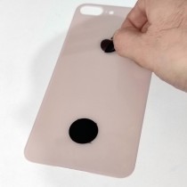 Tapa trasera iPhone 8 Plus DORADA FACIL INSTALACION A1863 A1905 A1906 tapa bateria