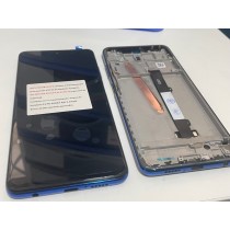 Pantalla con Marco  Xiaomi Poco X3 PRO M2102J20SG M2102J20SI AZUL  (LCD/display + digitalizador/táctil)