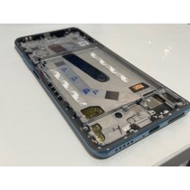 Pantalla con MARCO AZUL Xiaomi POCO F3 M2012K11AG calidad TFT (LCD/display + digitalizador/táctil)