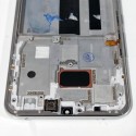 Pantalla con MARCO Xiaomi Mi 10 LITE 5G PLATA OLED COMPATIBLE M2002J9G (LCD/display + digitalizador/táctil)