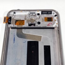Pantalla con MARCO Xiaomi Mi 10 LITE 5G PLATA OLED COMPATIBLE M2002J9G (LCD/display + digitalizador/táctil)