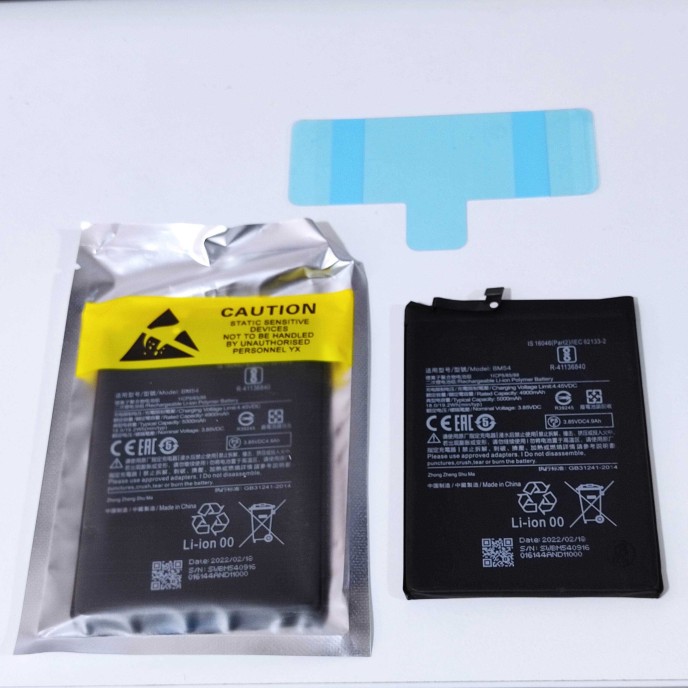 Batería BM54 Xiaomi Redmi Note 9T 5000mha calidad PREMIUM