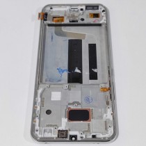 Pantalla con MARCO Xiaomi Mi 10 LITE 5G PLATA OLED COMPATIBLE M2002J9G (LCD/display + digitalizador/táctil)