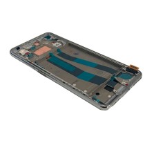 Pantalla Xiaomi con MARCO Plata Mi 11 Lite 4G M2101K9AG Mi 11 Lite 5G M2101K9G PREMIUM (LCD/display + digitalizador/táctil)