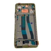 Pantalla Xiaomi con MARCO Amarillo Mi 11 Lite 4G M2101K9AG Mi 11 Lite 5G M2101K9G PREMIUM (LCD/display + digitalizador/táctil)