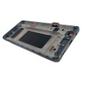 Pantalla con MARCO gris Samsung  S10 SM-G973F OLED 2  (LCD/display + digitalizador/táctil) 