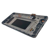 Pantalla con MARCO gris Samsung  S10 SM-G973F OLED 2  (LCD/display + digitalizador/táctil) 