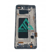 Pantalla con MARCO gris Samsung S10 PLUS SM-G975F OLED 2 (LCD/display + digitalizador/táctil) Pantalla con MARCO gris Samsung S10 PLUS SM-G975F OLED 2 (LCD/display + digitalizador/táctil)