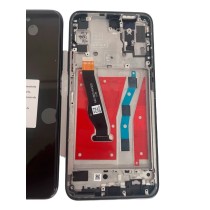 Pantalla con Marco Negro Huawei Honor 9X HLK-AL00 HLK-TL00  PREMIUM (LCD/display + digitalizador/táctil)