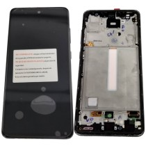 Pantalla Samsung Galaxy A52 A52 5G SM-A526 con MARCO NEGRO calidad SERVICE PACK (LCD/display + digitalizador/táctil) Pantalla Samsung Galaxy A52 A52 5G SM-A526 con MARCO NEGRO calidad SERVICE PACK (LCD/display + digitalizador/táctil)