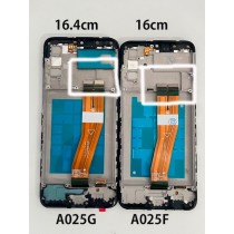 Pantalla con MARCO Samsung Galaxy A02s A025 SM-A025G calidad Service pack (LCD/display + digitalizador/táctil) 