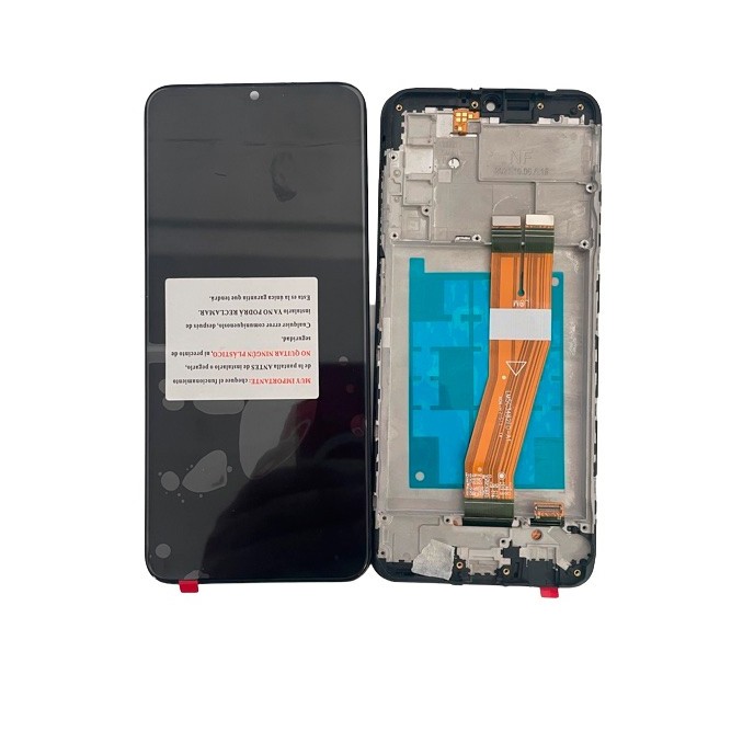 Pantalla con Marco Samsung Galaxy A03S SM-A037G (16.4cm) calidad service pack (LCD/display + digitalizador/táctil) Pantalla con Marco Samsung Galaxy A03S SM-A037G (16.4cm) calidad service pack (LCD/display + digitalizador/táctil)